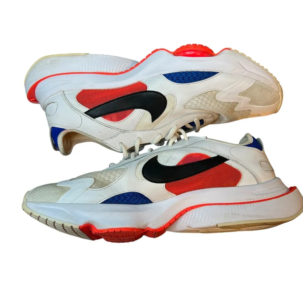 Nike Air Zoom Division Sneakers White Black‎ Game Royal Men's 9